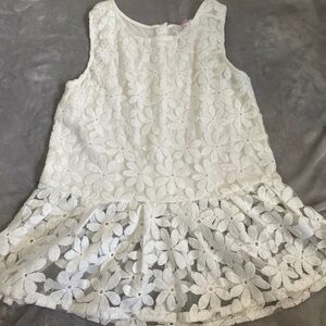 Floral Skirt Bottom Top